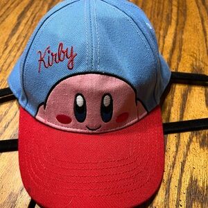 Kirby Blue and Red Cap